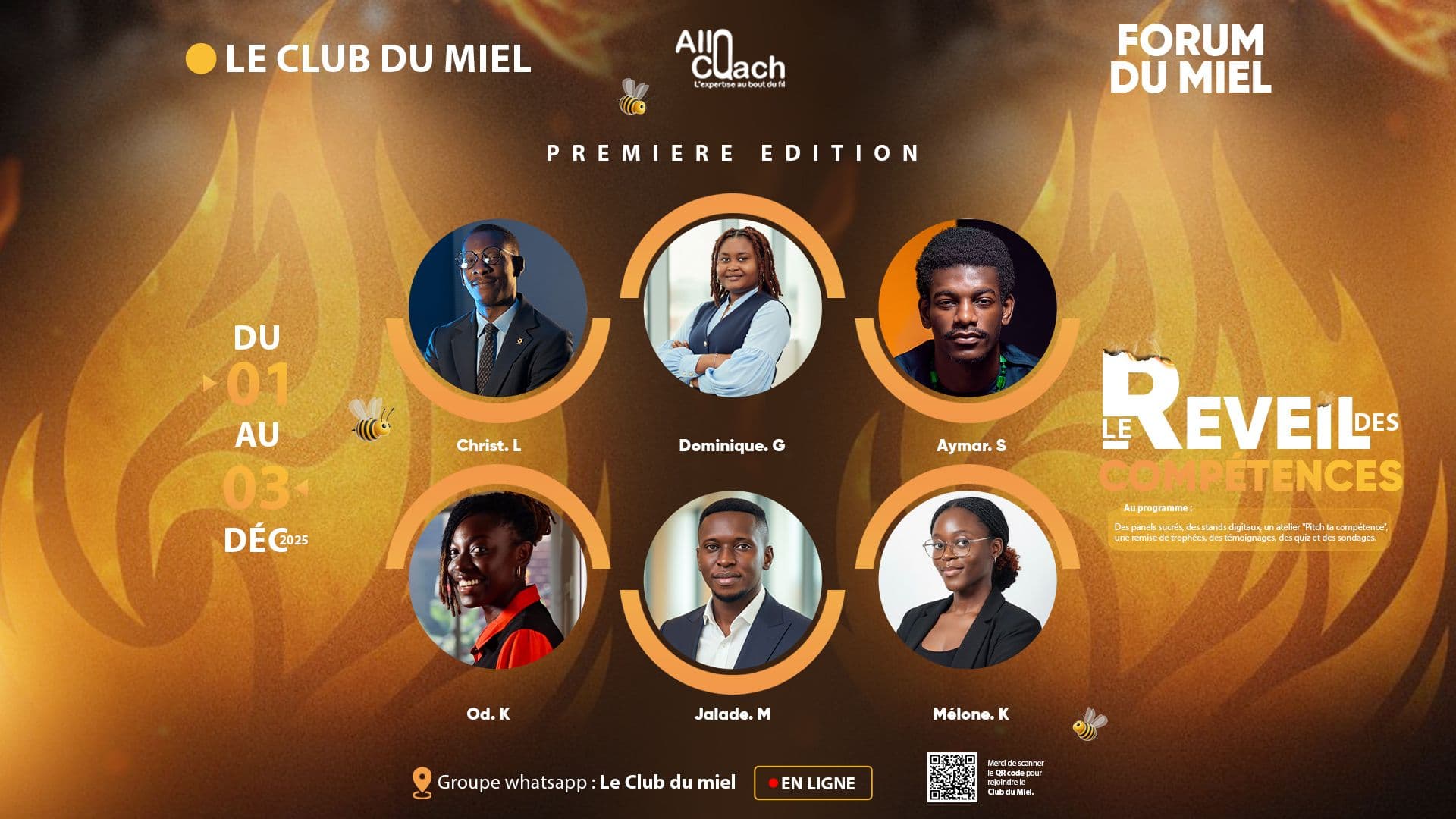 Affiche officiel Forum du miel